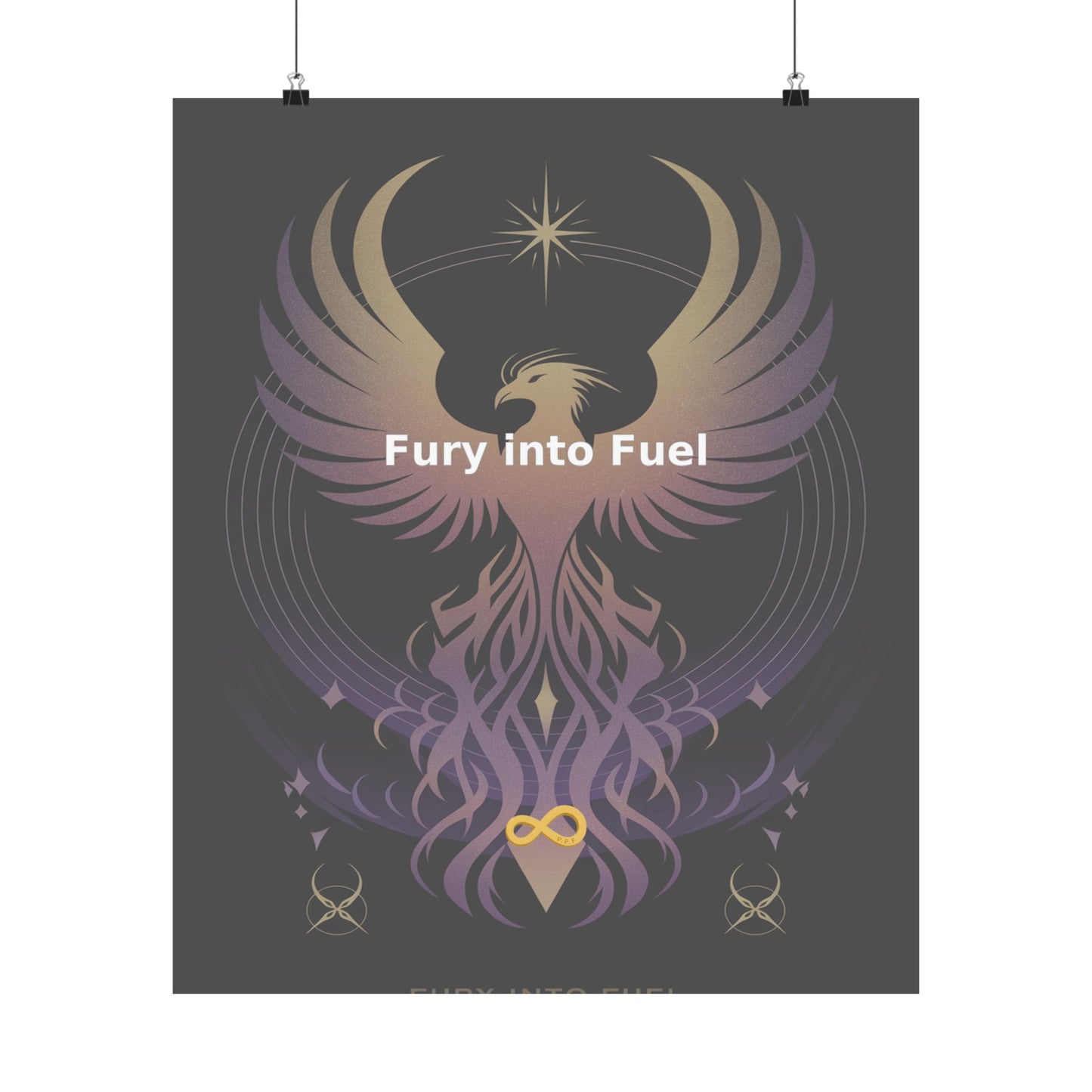 Fury into Fuel - Matte Vertical Posters