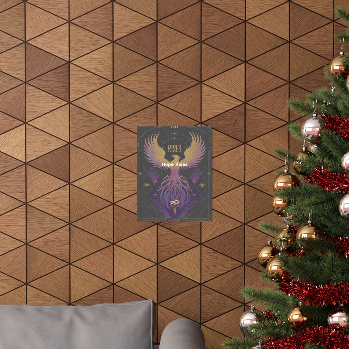 Hope Rises - Matte Vertical Posters