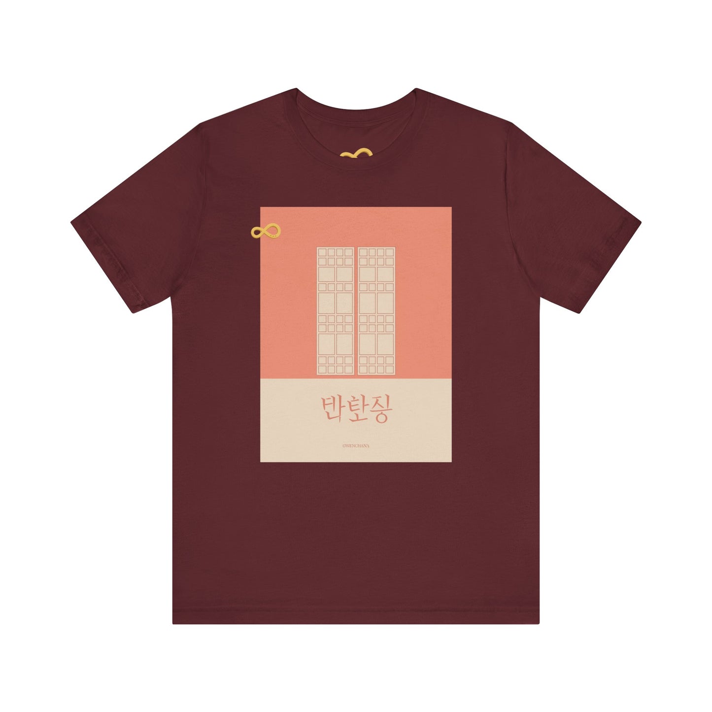 Korean Line - 괜찮아 (Gwaenchana) - Unisex Jersey Short Sleeve Tee