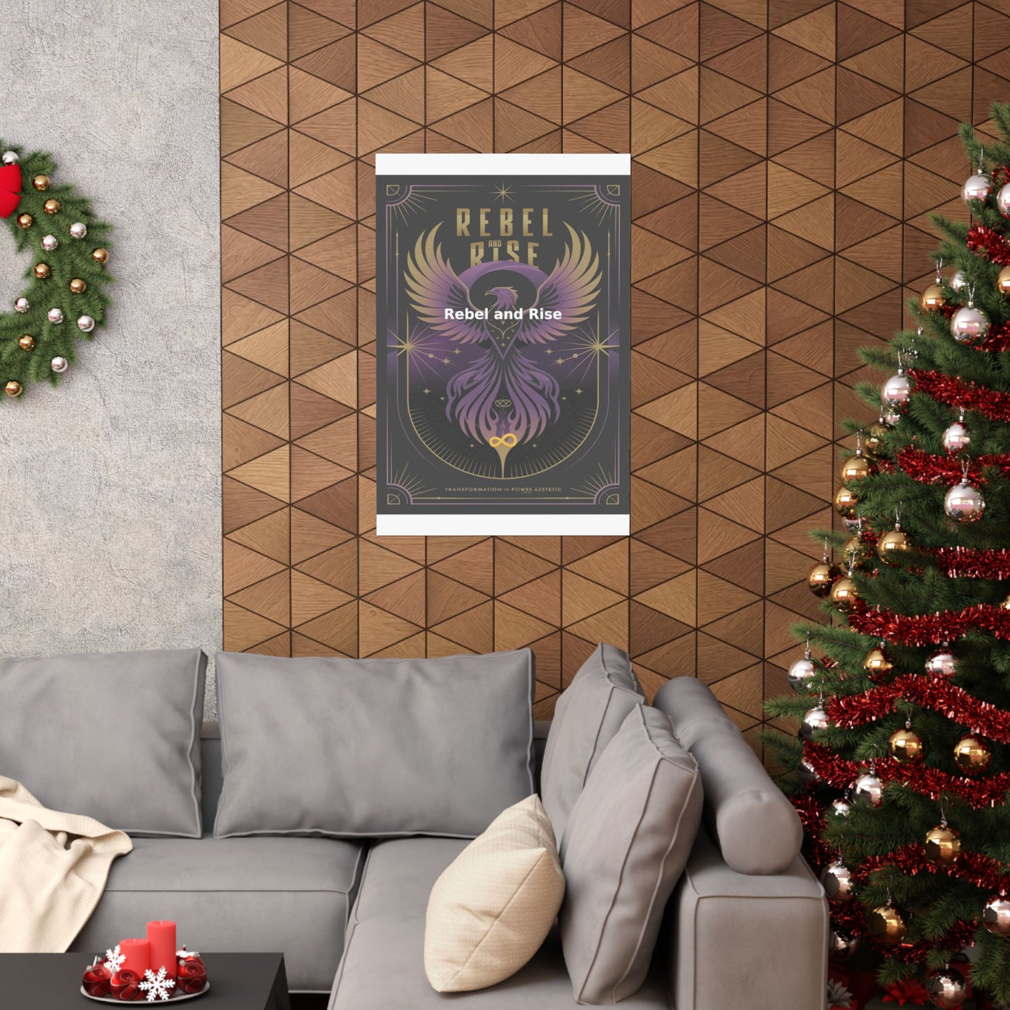 Rebel and Rise - Matte Vertical Posters