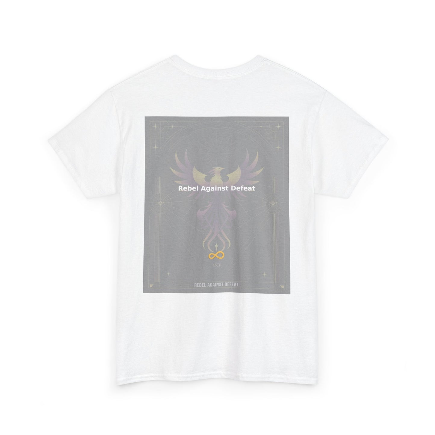 Rebel Against Defeat - Unisex Heavy Cotton Tee