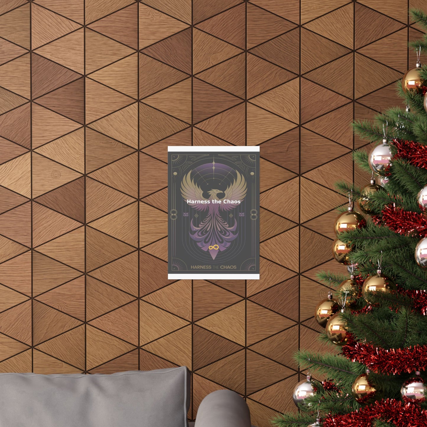 Harness the Chaos - Matte Vertical Posters