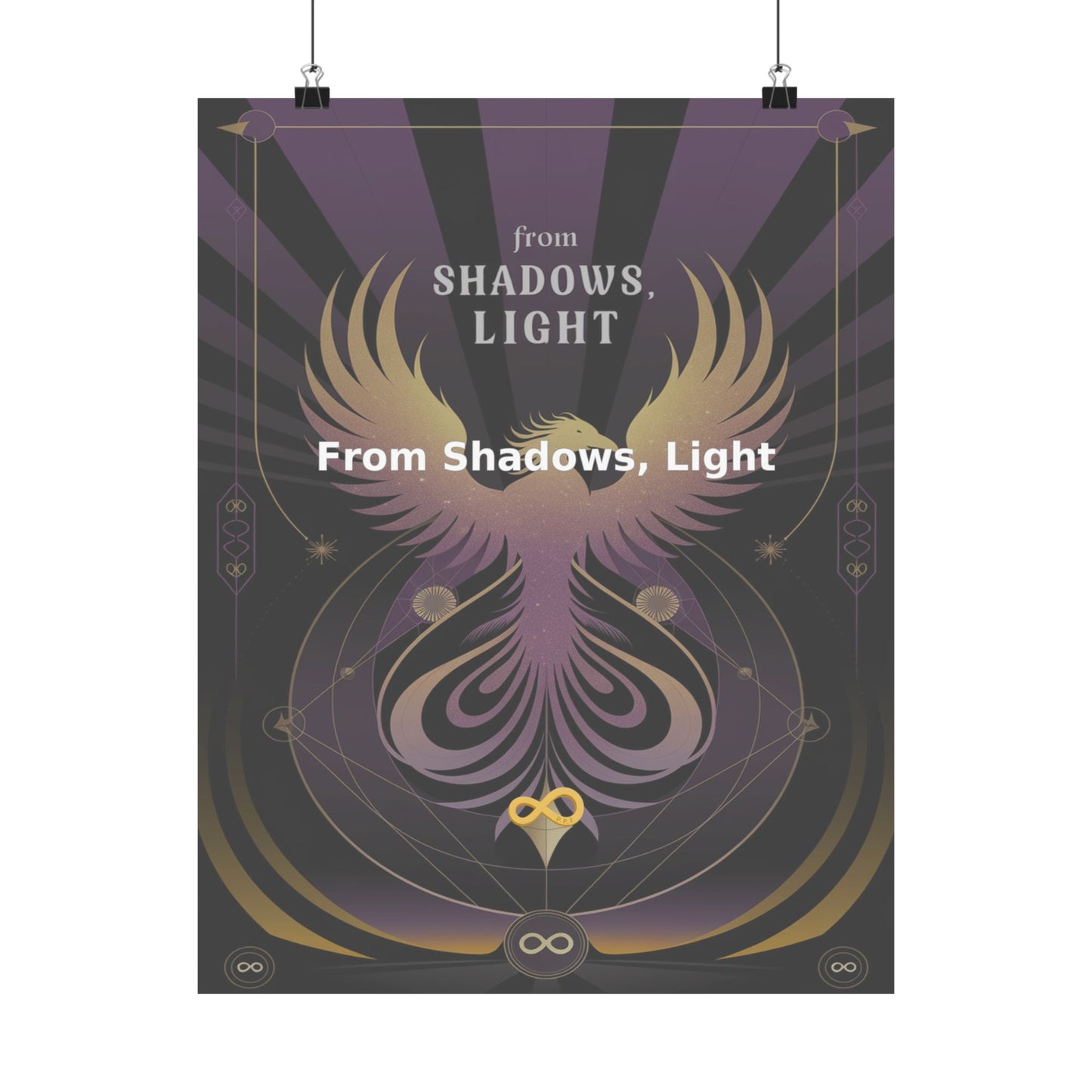 From Shadows, Light - Matte Vertical Posters