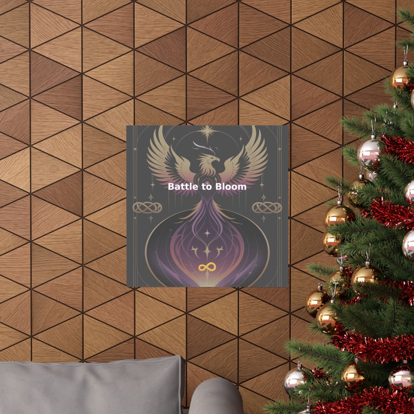 Battle to Bloom - Matte Vertical Posters