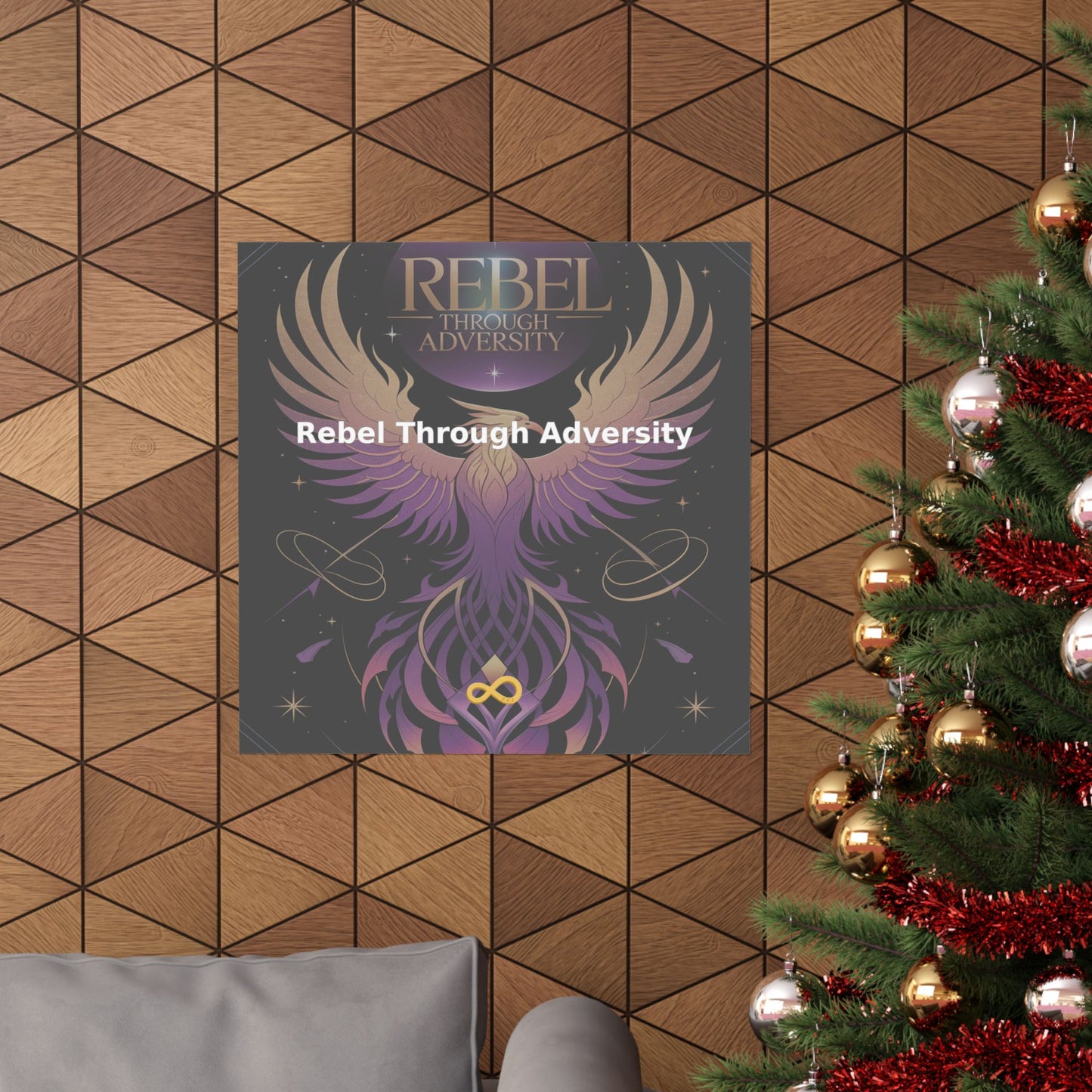 Rebel Through Adversity - Matte Vertical Posters