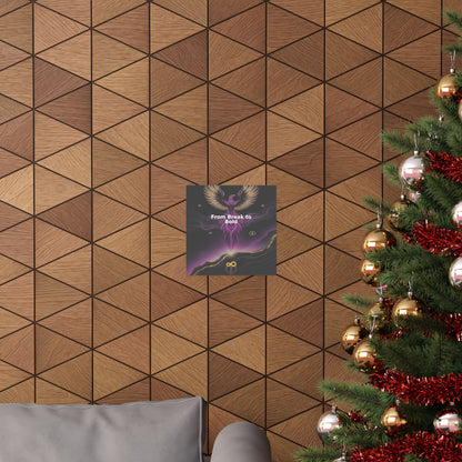 From Break to Bold - Matte Vertical Posters