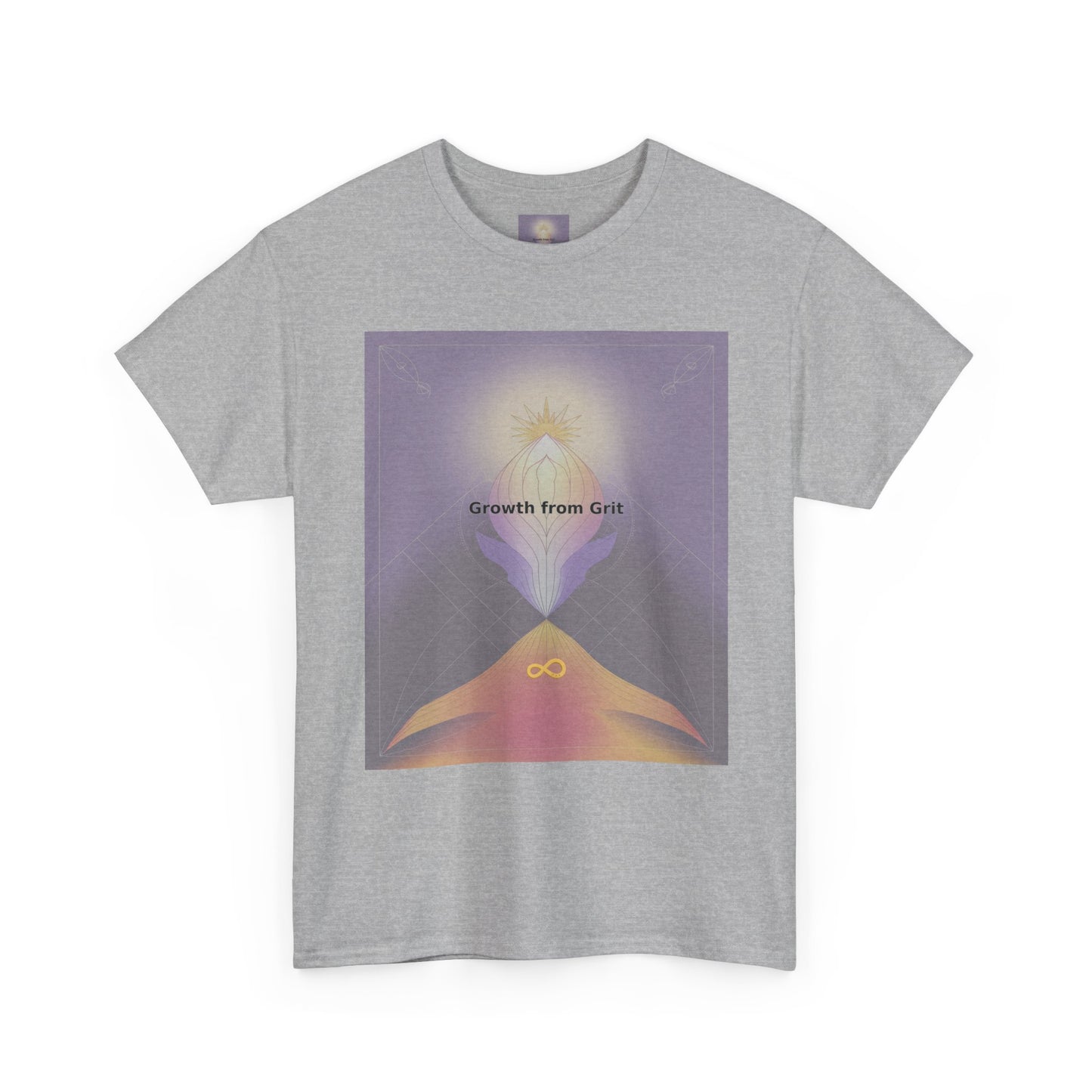 Growth from Grit - Unisex Heavy Cotton Tee