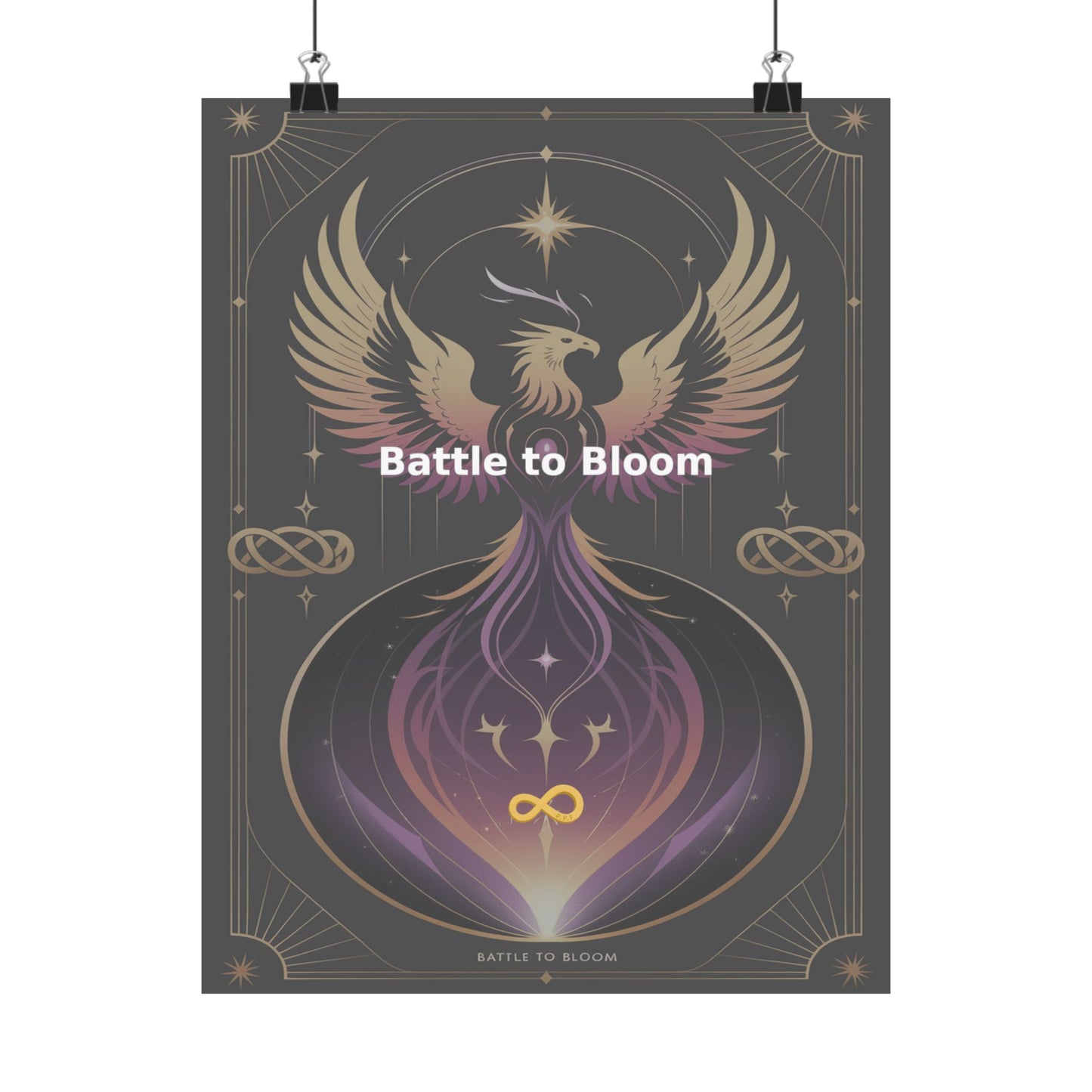 Battle to Bloom - Matte Vertical Posters