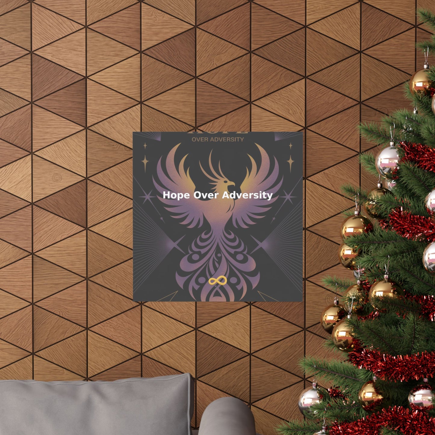 Hope Over Adversity - Matte Vertical Posters