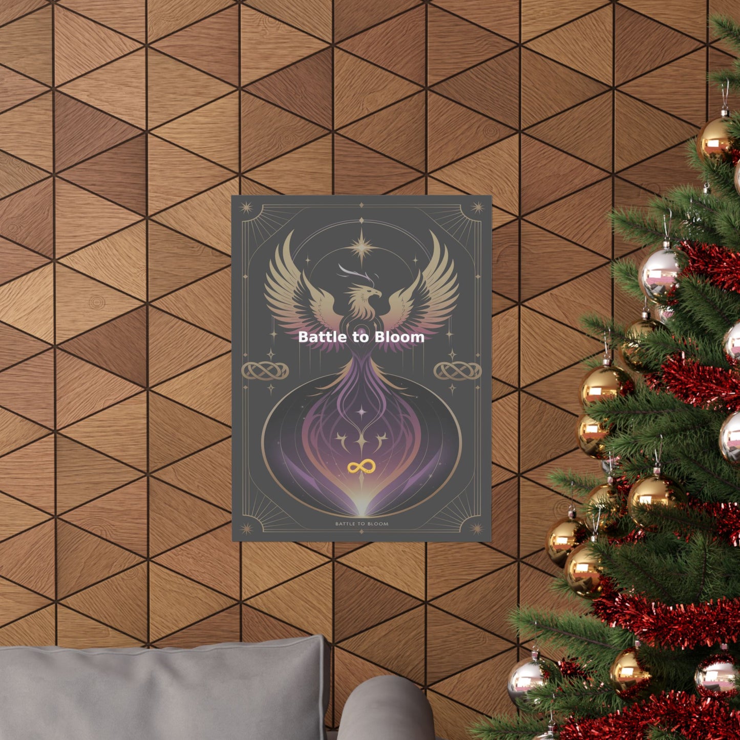 Battle to Bloom - Matte Vertical Posters