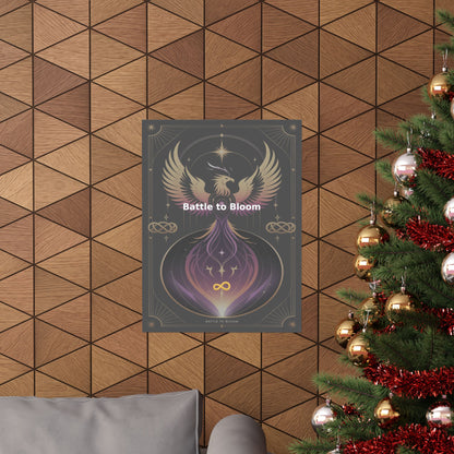 Battle to Bloom - Matte Vertical Posters