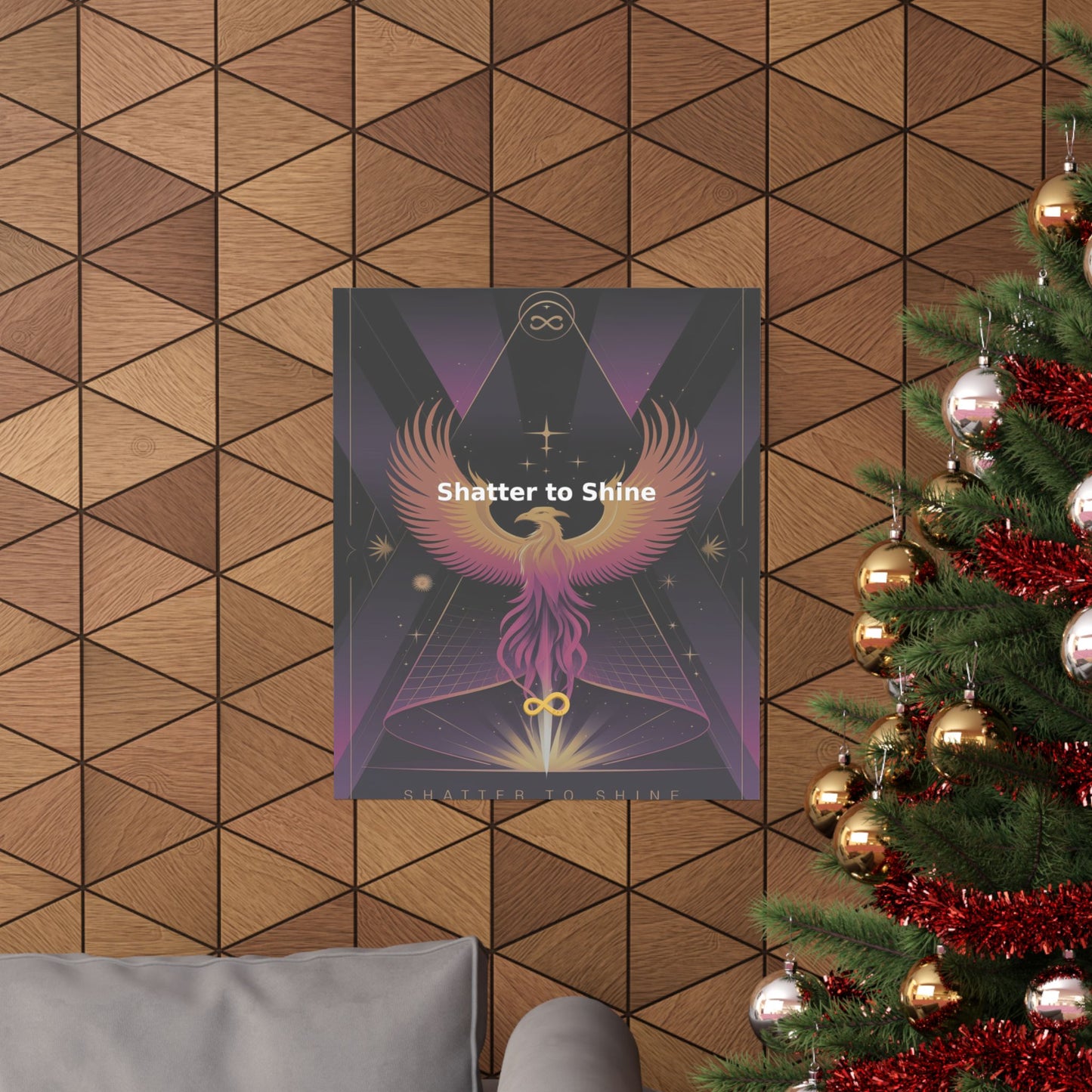 Shatter to Shine - Matte Vertical Posters