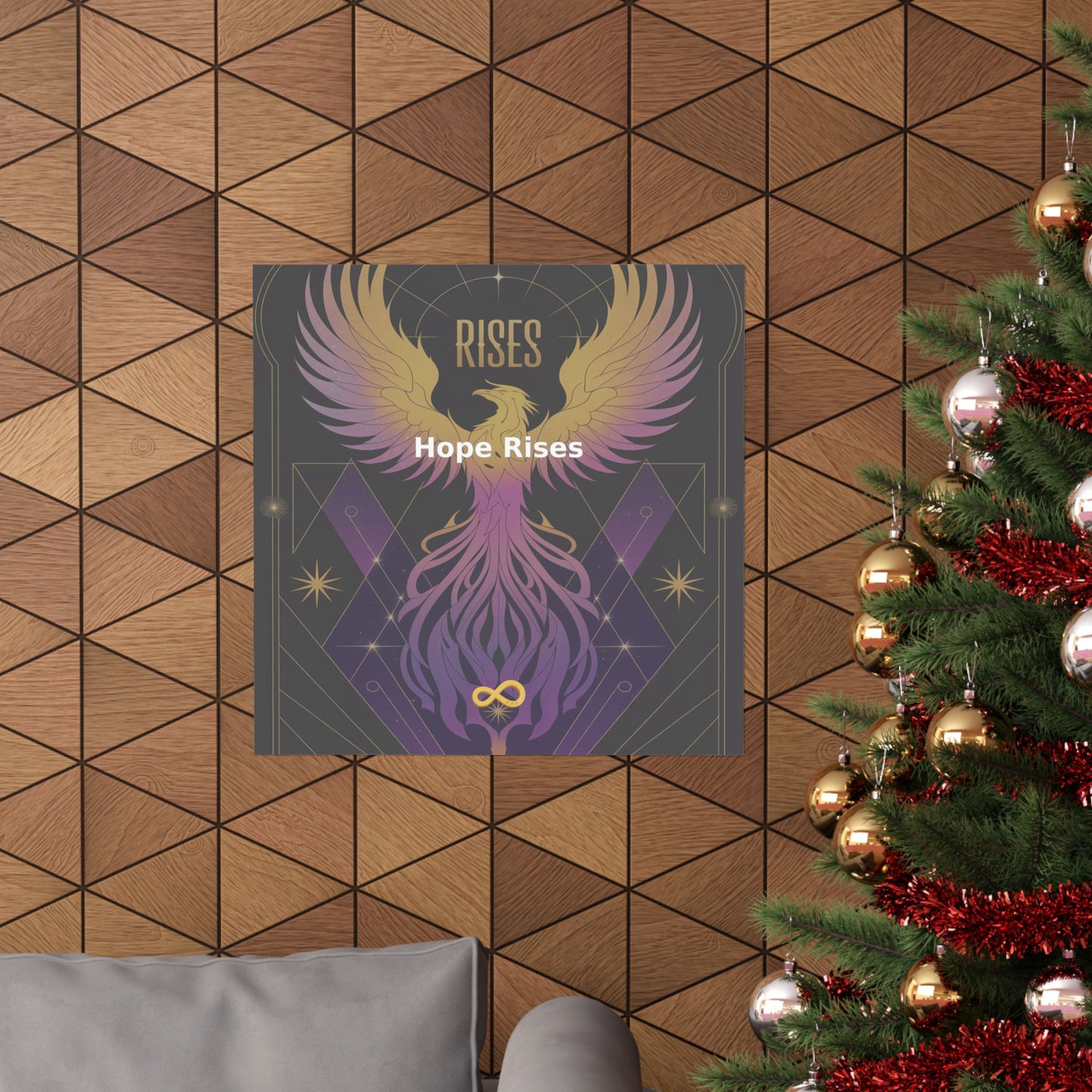 Hope Rises - Matte Vertical Posters