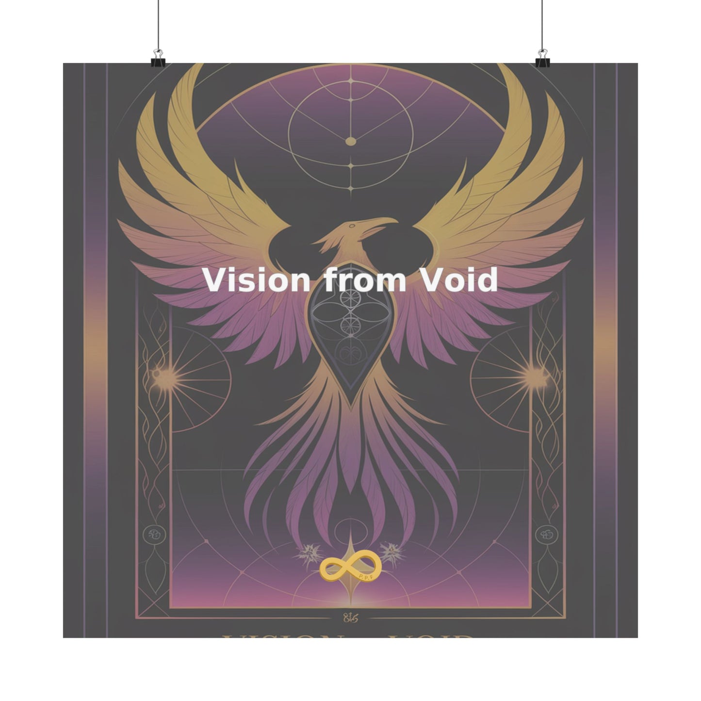 Vision from Void - Matte Vertical Posters