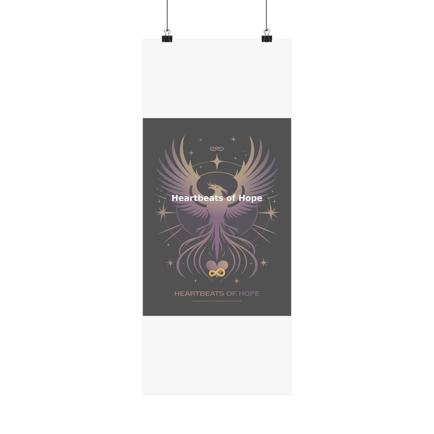 Heartbeats of Hope - Matte Vertical Posters