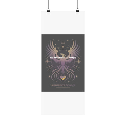Heartbeats of Hope - Matte Vertical Posters