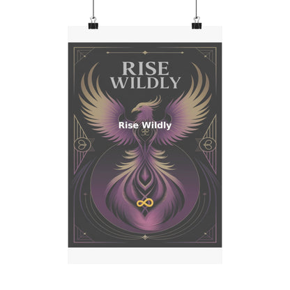Rise Wildly - Matte Vertical Posters