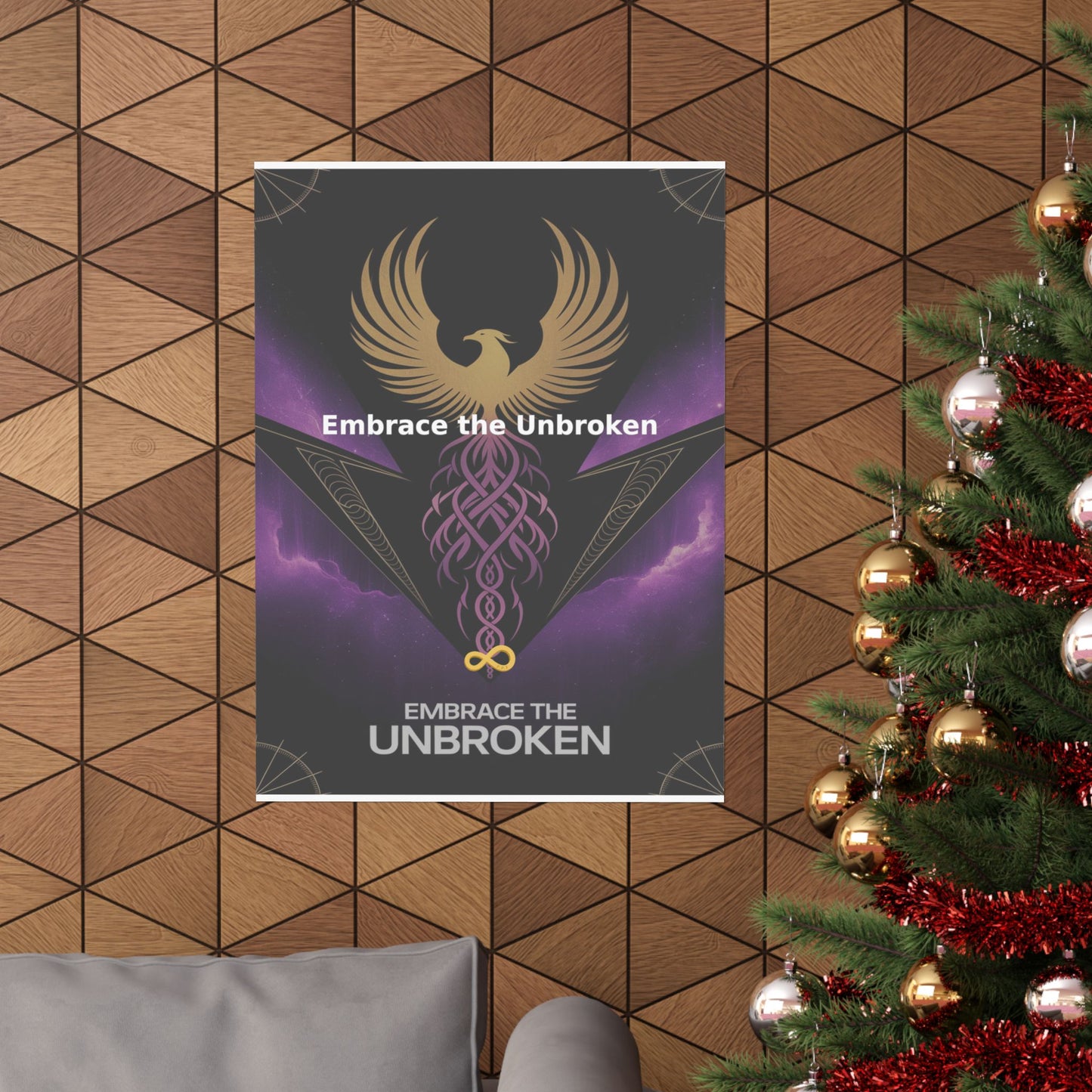 Embrace the Unbroken - Matte Vertical Posters