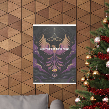 Scarred Yet Sovereign - Matte Vertical Posters