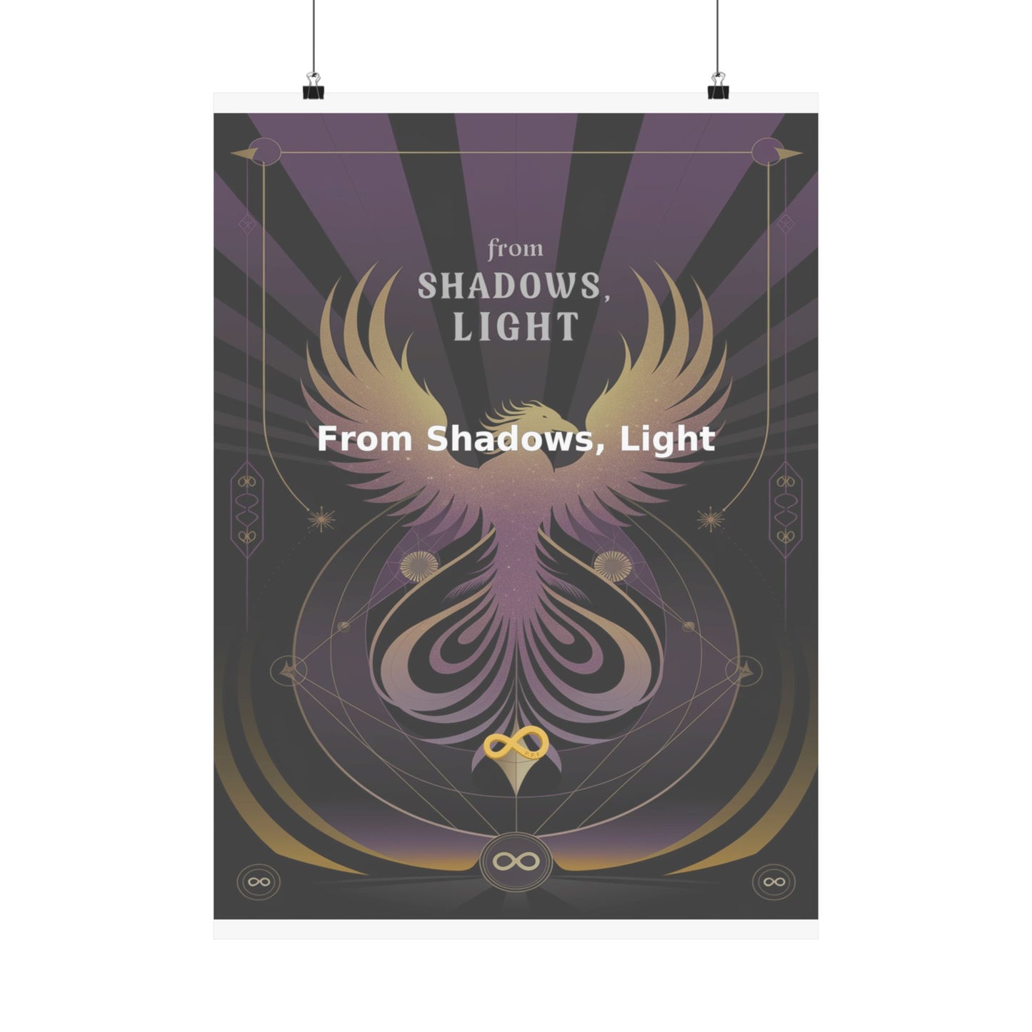 From Shadows, Light - Matte Vertical Posters