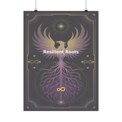 Resilient Roots - Matte Vertical Posters