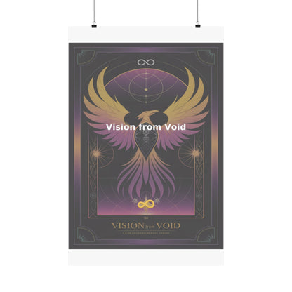 Vision from Void - Matte Vertical Posters