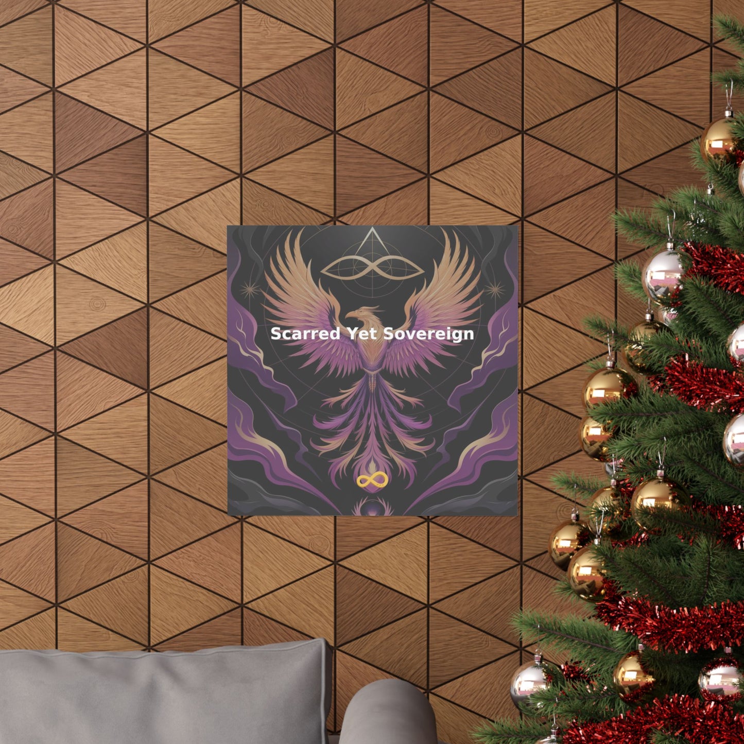 Scarred Yet Sovereign - Matte Vertical Posters