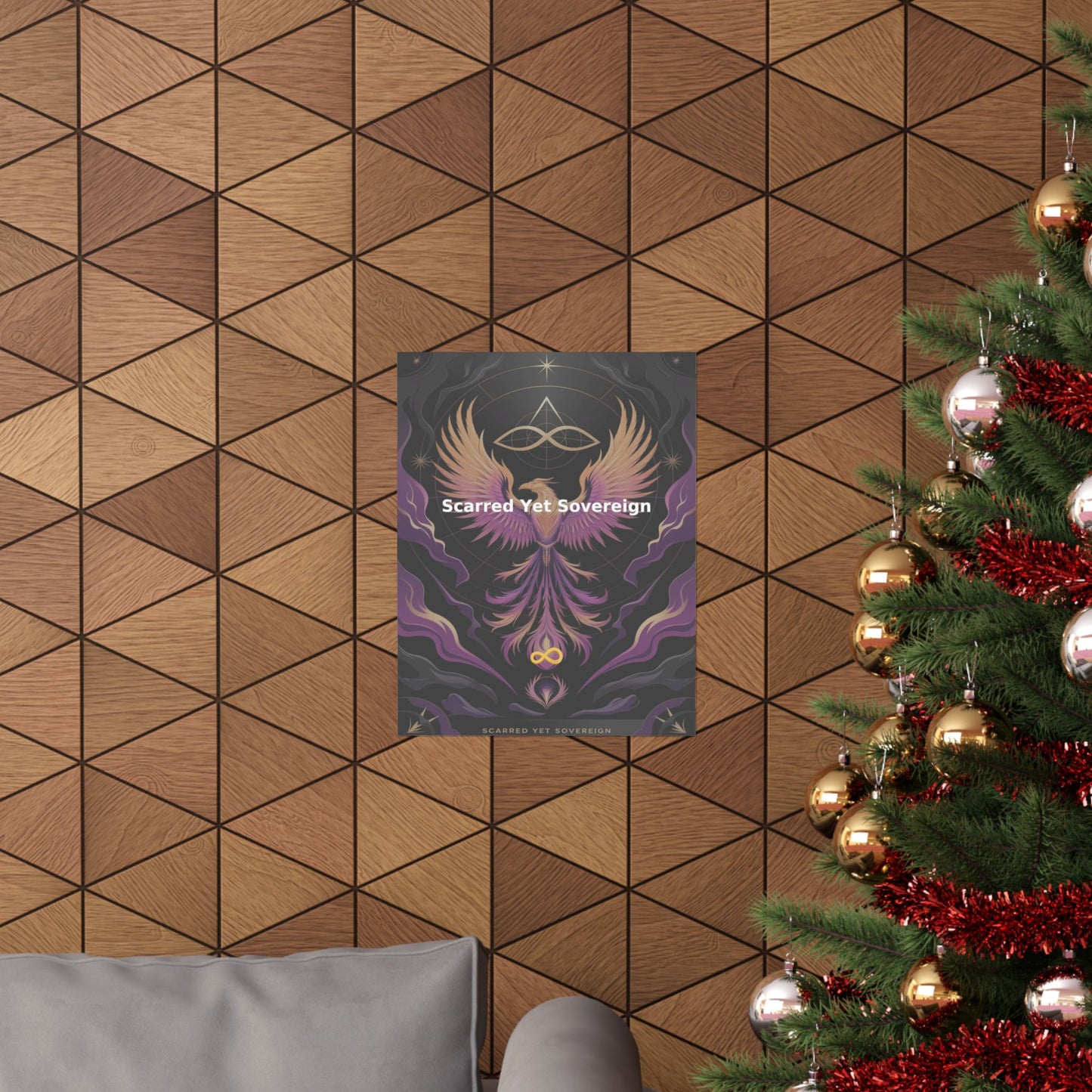 Scarred Yet Sovereign - Matte Vertical Posters