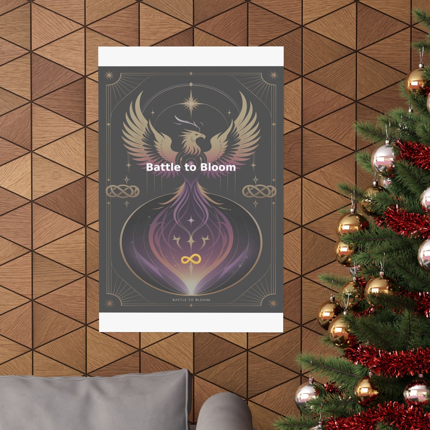 Battle to Bloom - Matte Vertical Posters