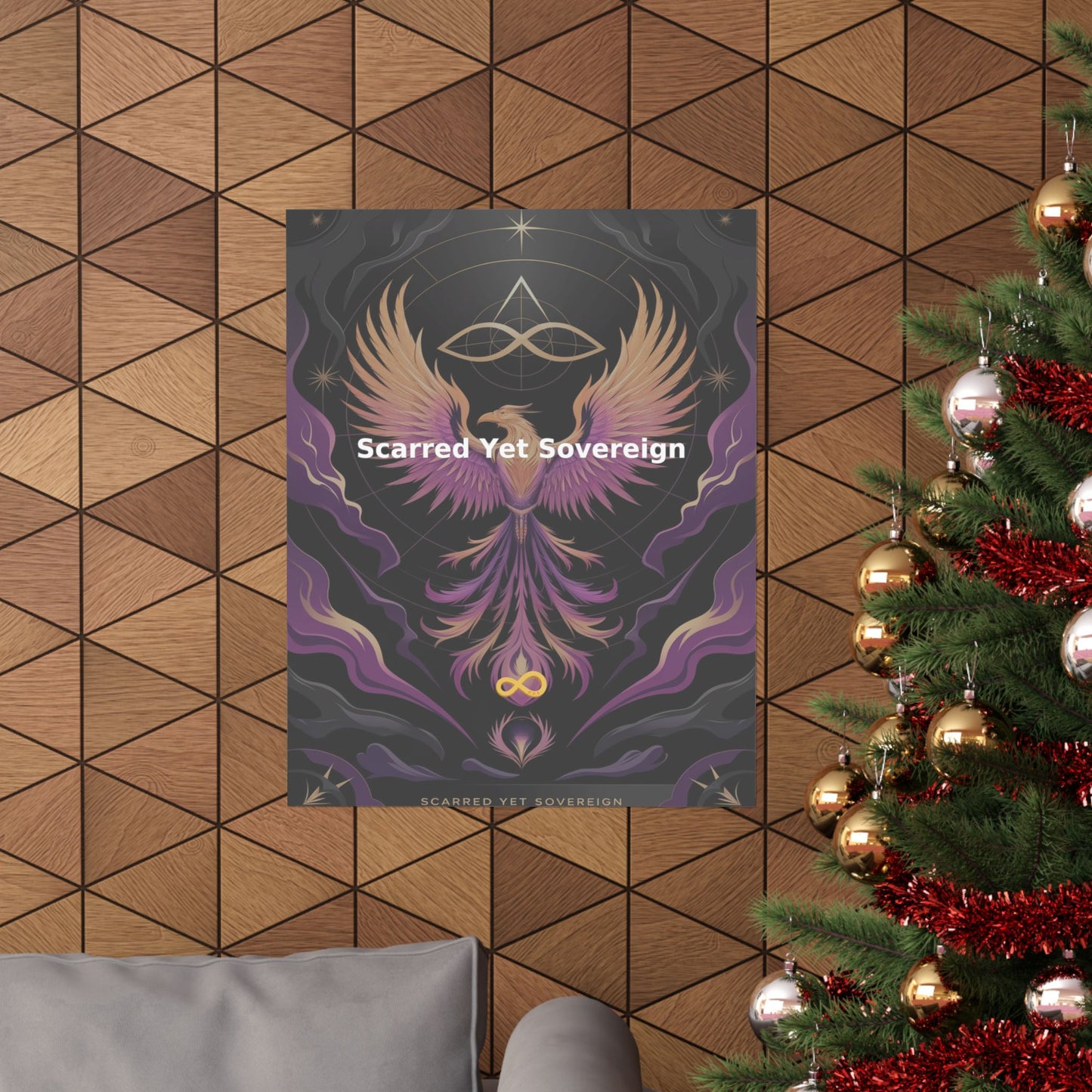 Scarred Yet Sovereign - Matte Vertical Posters