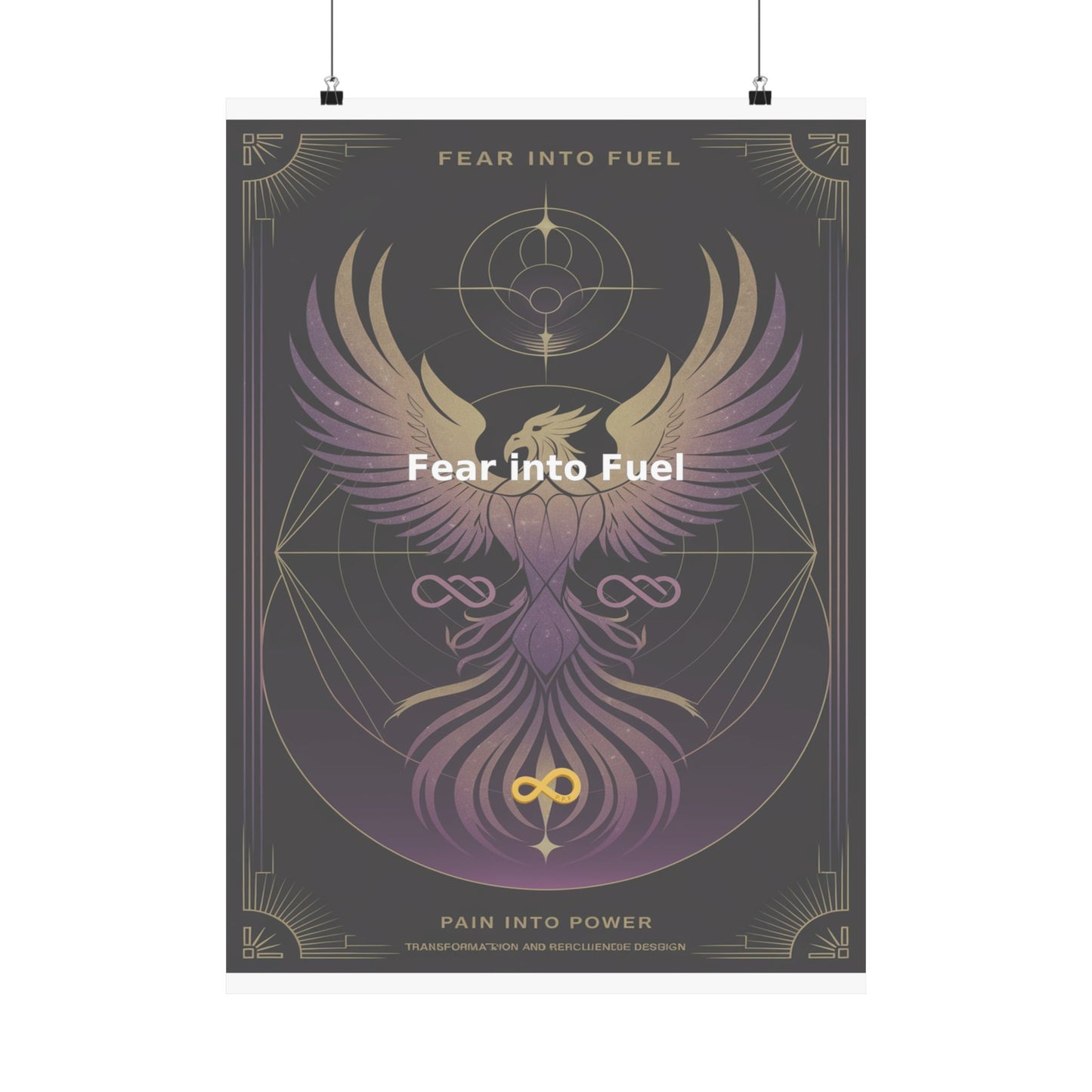 Fear into Fuel - Matte Vertical Posters