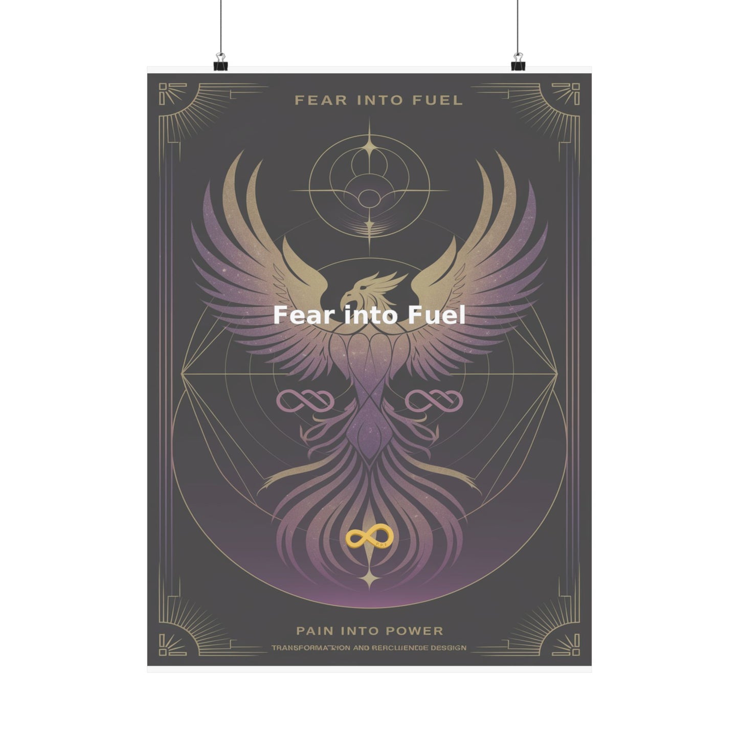 Fear into Fuel - Matte Vertical Posters