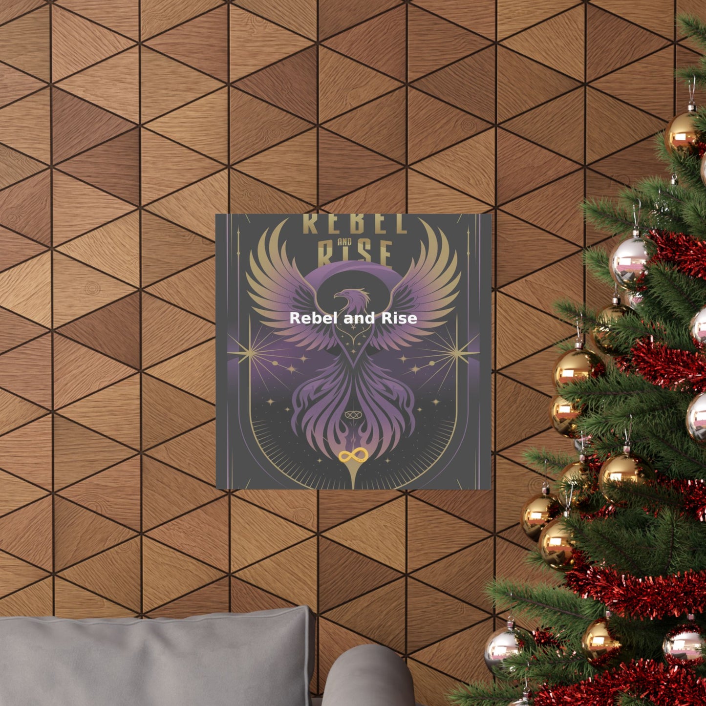 Rebel and Rise - Matte Vertical Posters