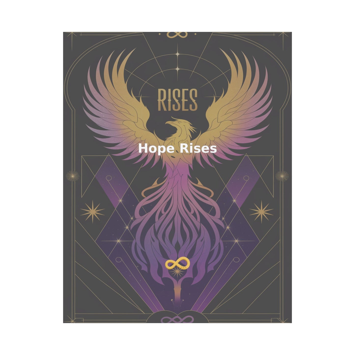 Hope Rises - Matte Vertical Posters
