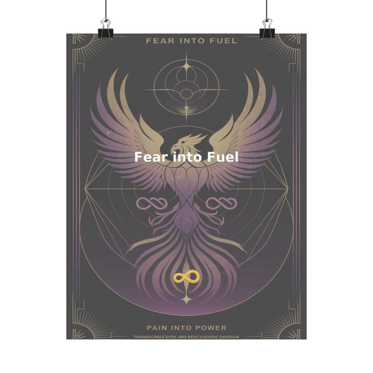 Fear into Fuel - Matte Vertical Posters