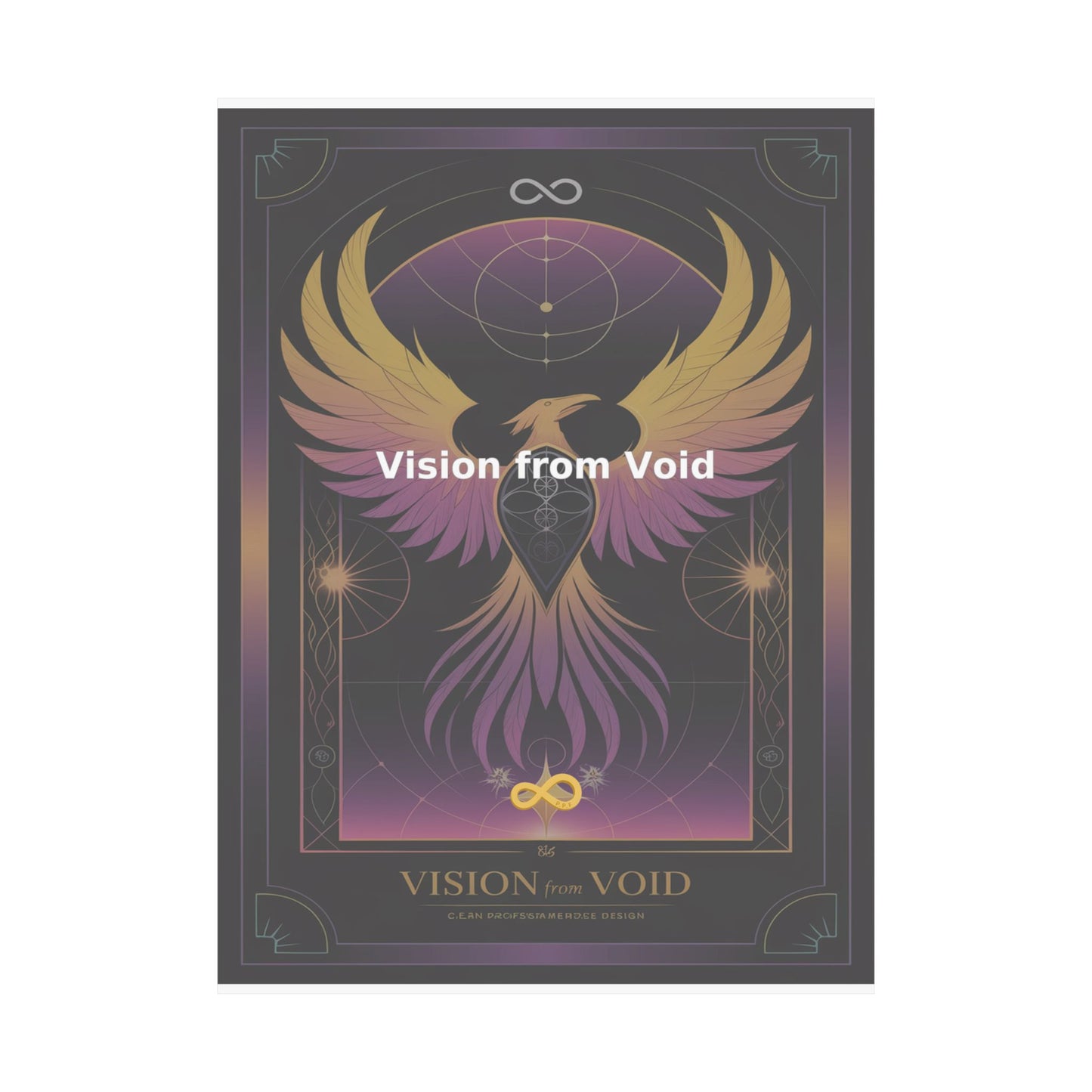 Vision from Void - Matte Vertical Posters