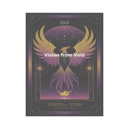 Vision from Void - Matte Vertical Posters