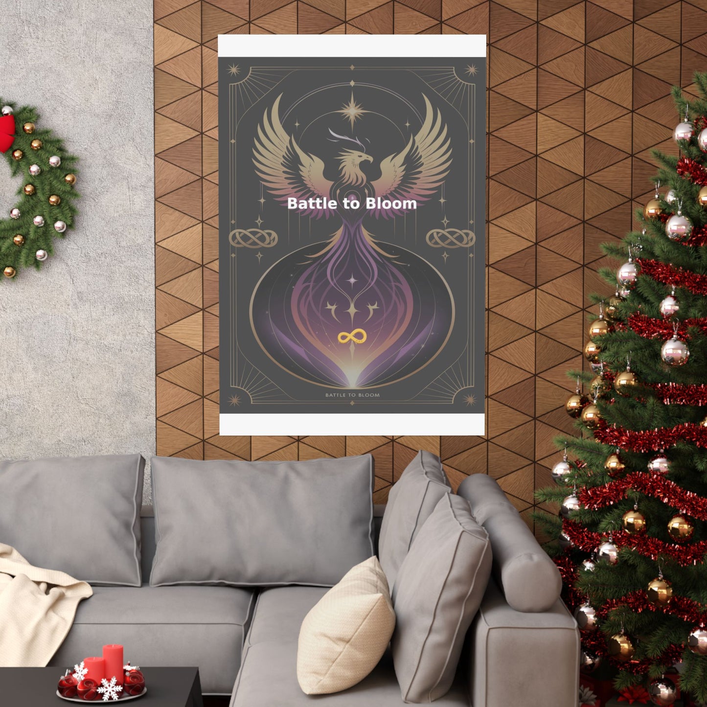 Battle to Bloom - Matte Vertical Posters