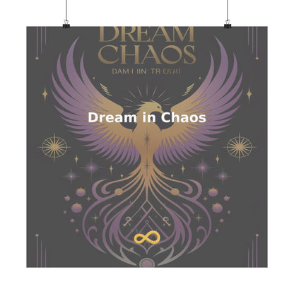 Dream in Chaos - Matte Vertical Posters