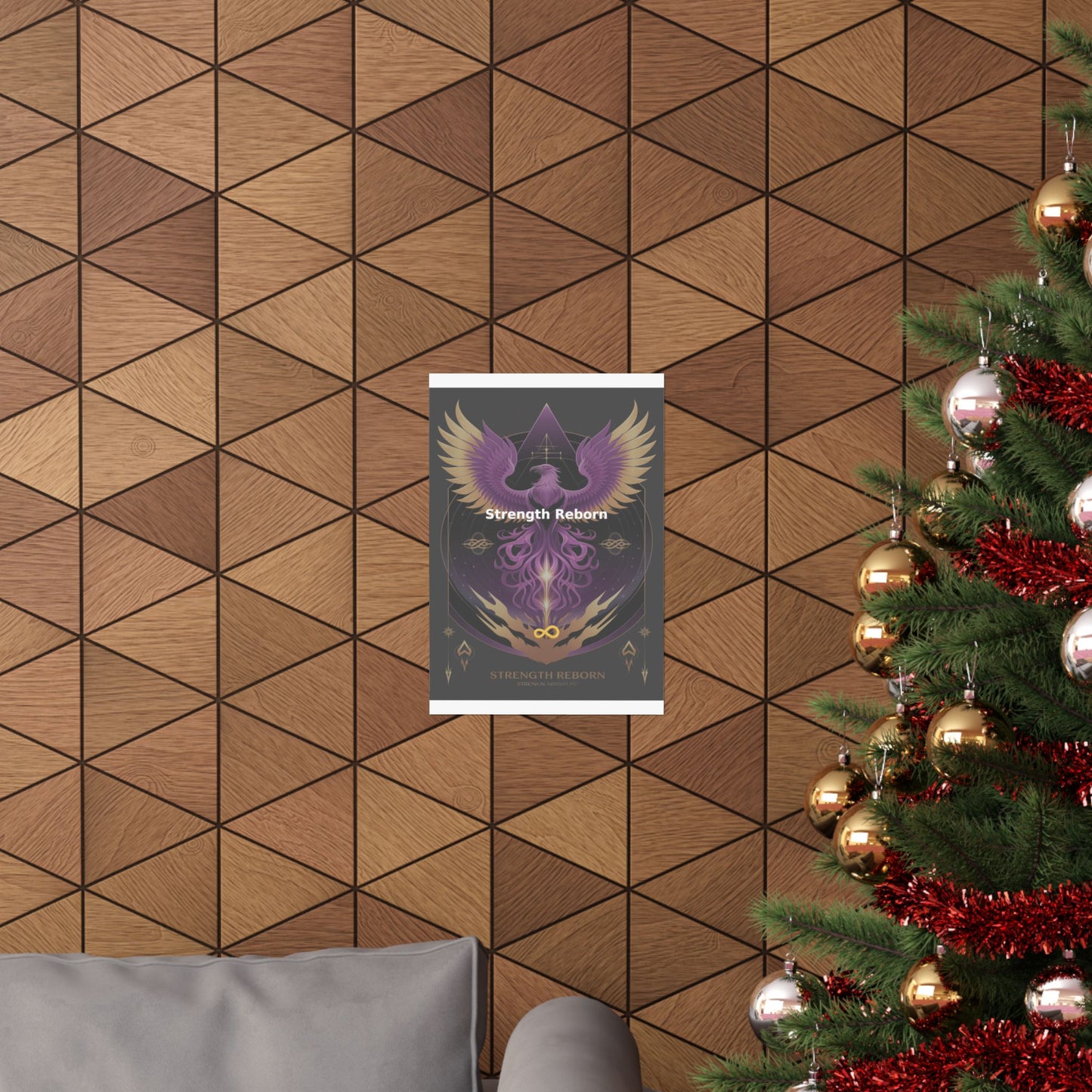 Strength Reborn - Matte Vertical Posters