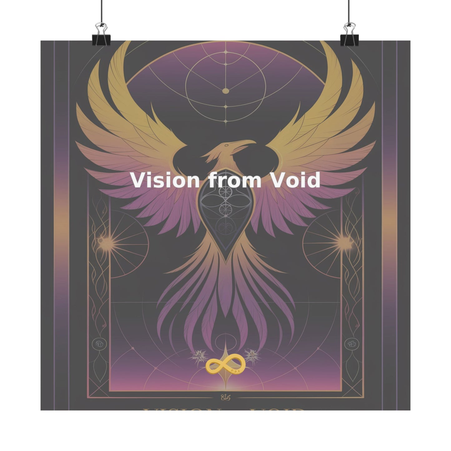 Vision from Void - Matte Vertical Posters