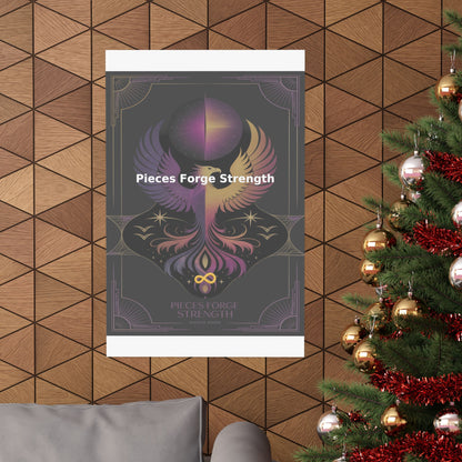 Pieces Forge Strength - Matte Vertical Posters