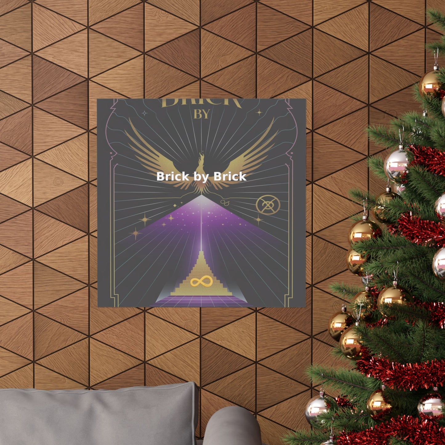 Brick by Brick - Matte Vertical Posters