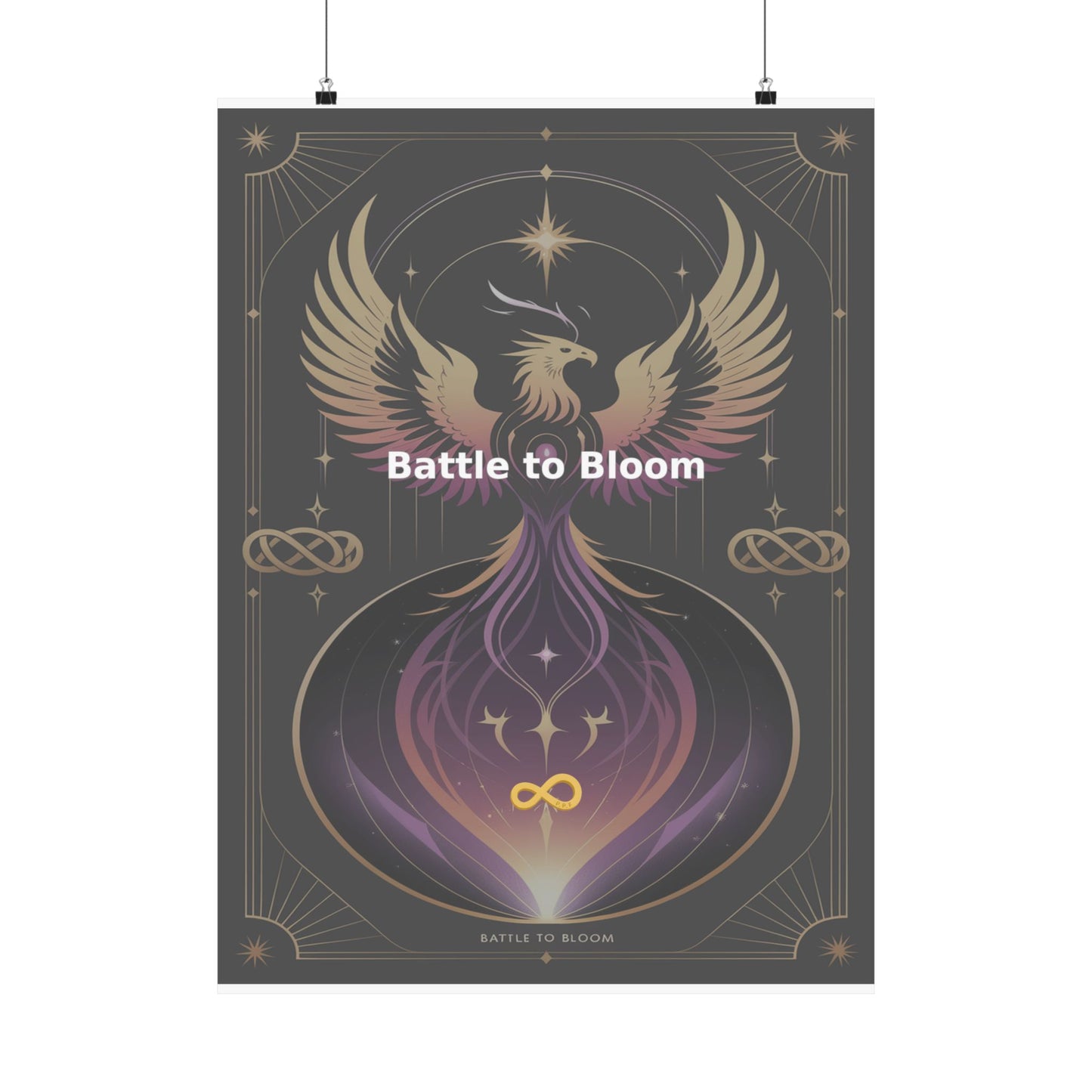 Battle to Bloom - Matte Vertical Posters