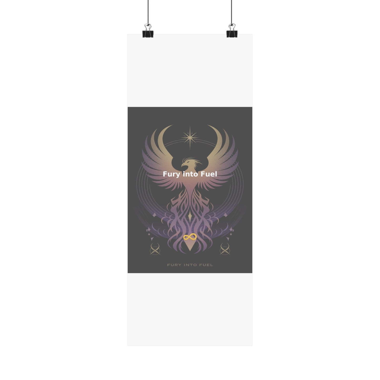 Fury into Fuel - Matte Vertical Posters