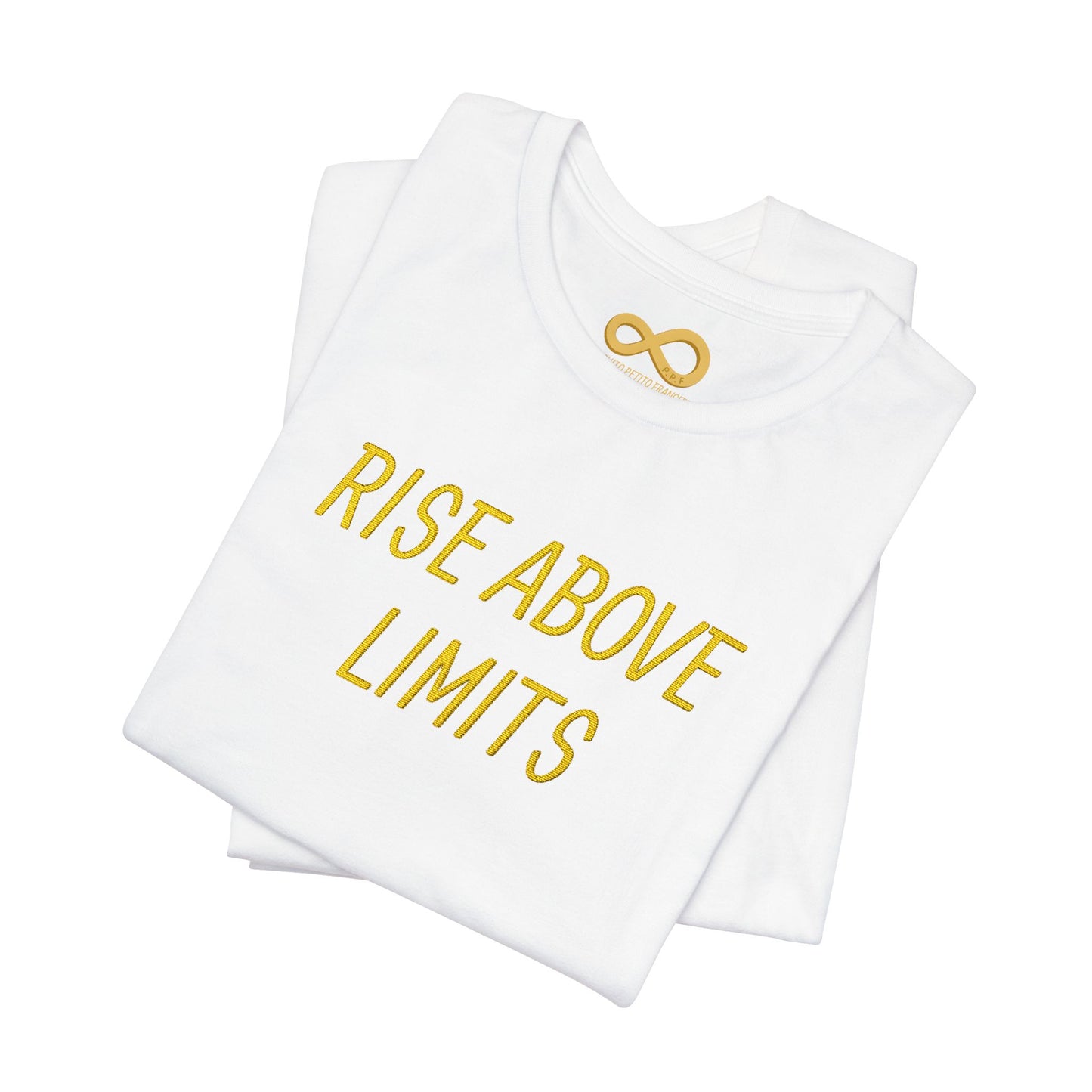 Motivational Quote Tee: Rise Above Limits, Unisex T-Shirt, Inspirational Shirt, Fitness Wear, Gift for Dreamers