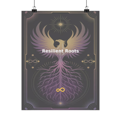 Resilient Roots - Matte Vertical Posters