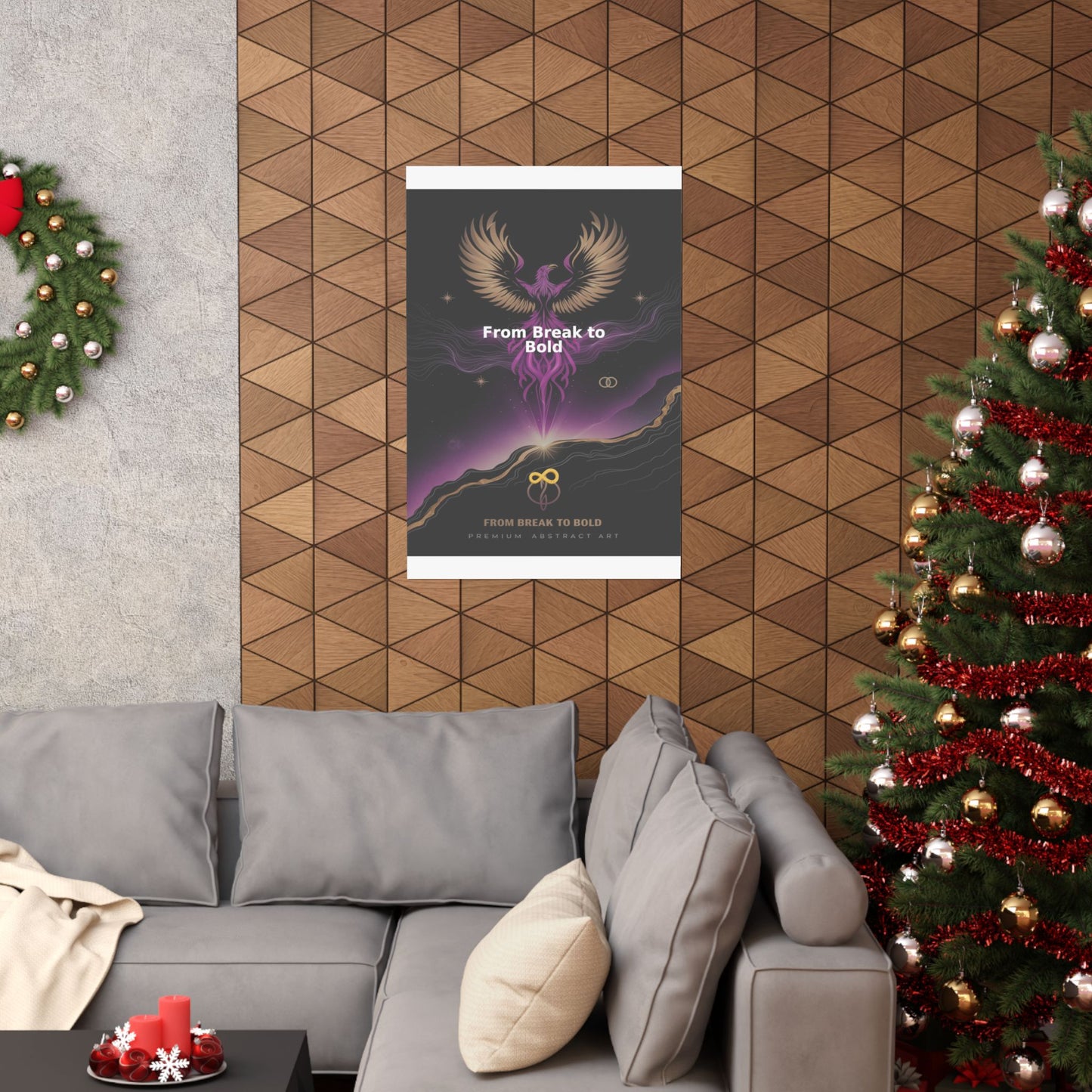 From Break to Bold - Matte Vertical Posters