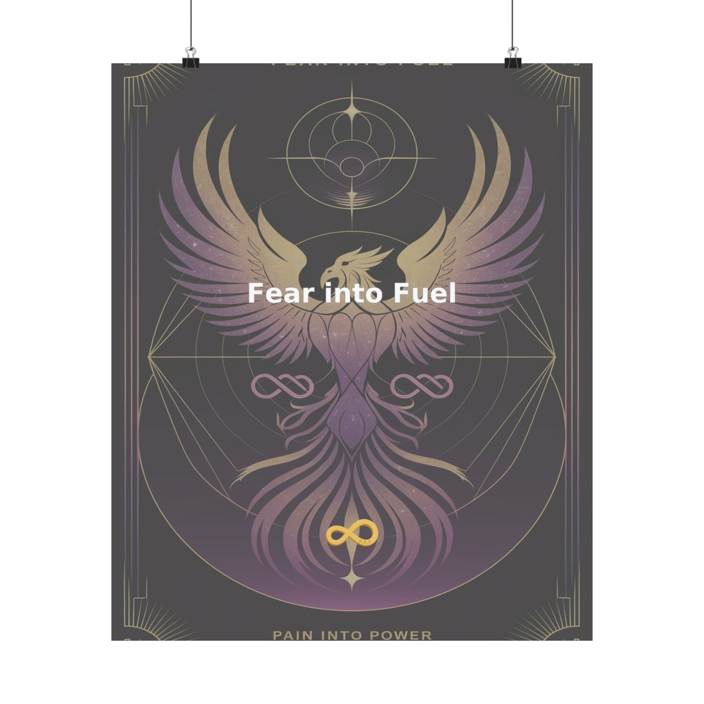 Fear into Fuel - Matte Vertical Posters