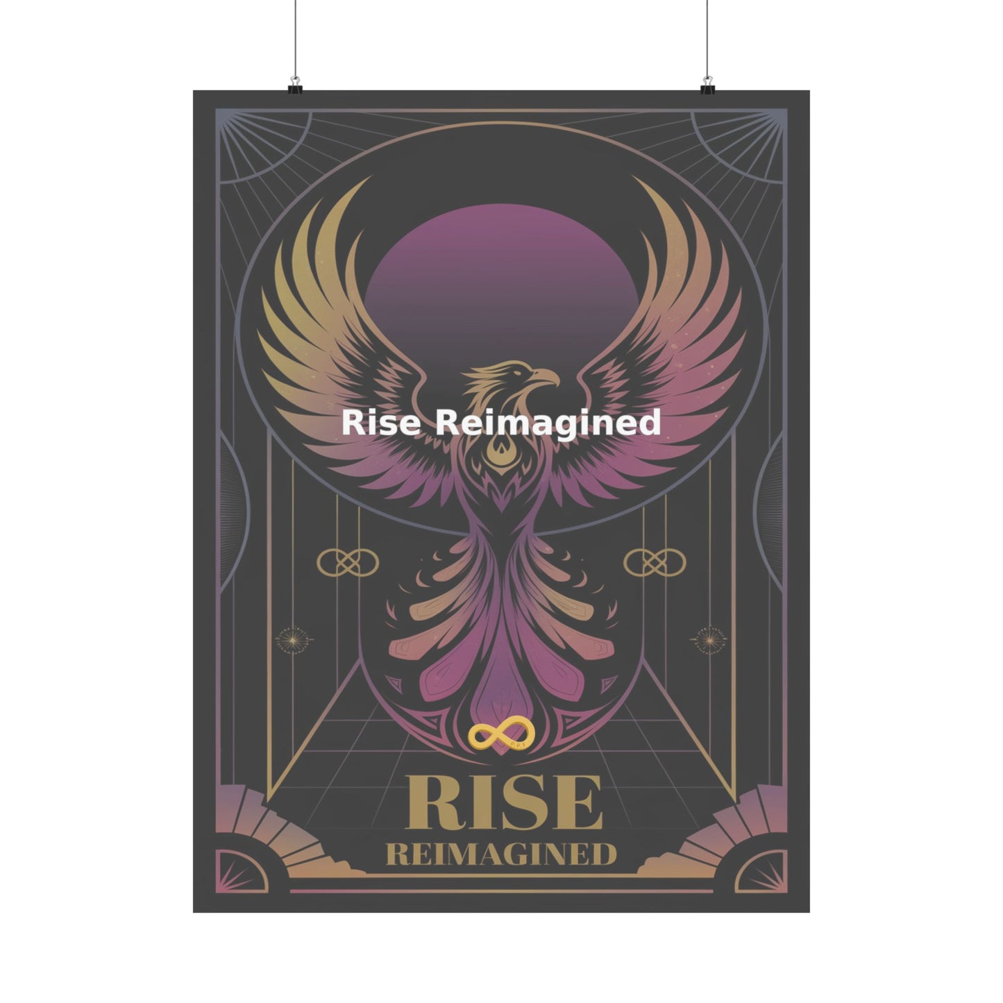Rise Reimagined - Matte Vertical Posters